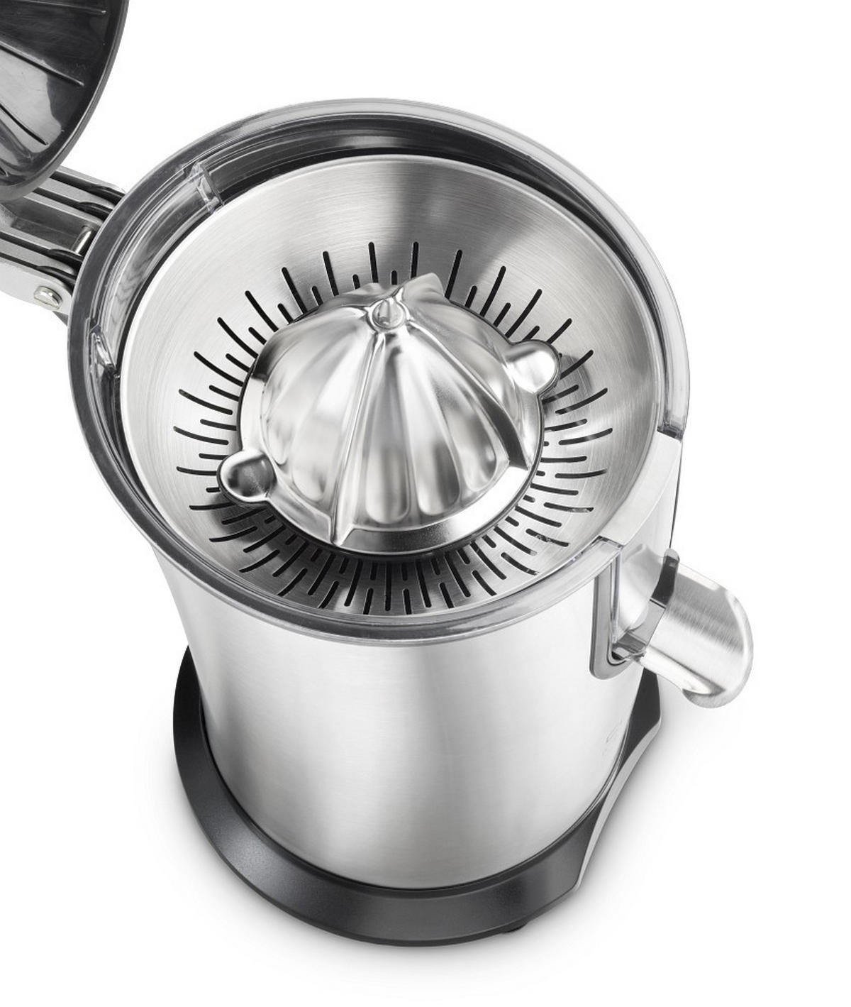 ZITRONENPRESSE  - Silberfarben/Schwarz, Basics, Kunststoff/Metall - CASO Design