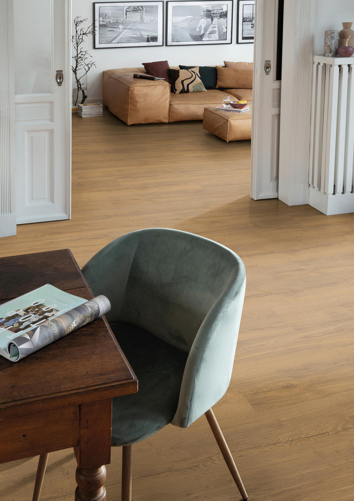 LAMINATBODEN Elva Eiche Nature Sense Aqua  per  m² - Eichefarben/Braun, KONVENTIONELL, Holzwerkstoff (129.2/24.6/0.8cm) - Egger Holzwerkstoffe