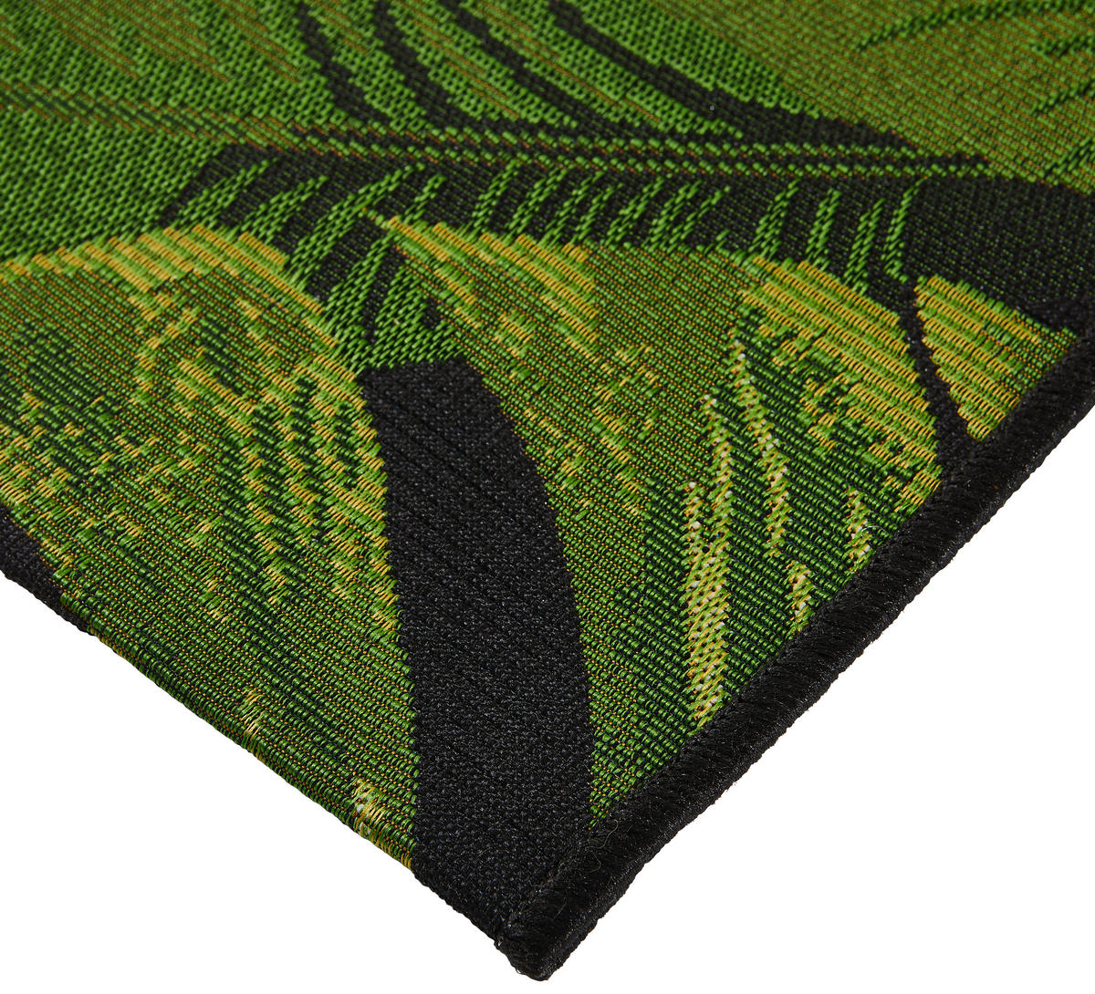 OUTDOORTEPPICH 123/180 cm Palermo  - Schwarz/Grün, Konventionell, Textil (123/180cm) - Ambia Garden