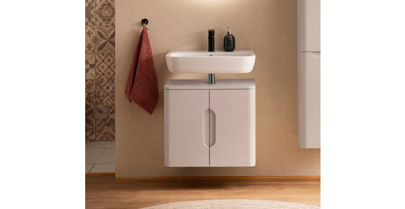 WASCHBECKENUNTERSCHRANK 61/53/35 cm  - Kaschmir, KONVENTIONELL, Holzwerkstoff (61/53/35cm) - Xora