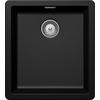 SPÜLE GREN100SAMAG  - Schwarz, Basics, Stein (40,6/45,6cm) - Schock
