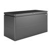 KISSENBOX 160/83,5/70 cm  - Dunkelgrau, Design, Metall (160/83,5/70cm) - Biohort
