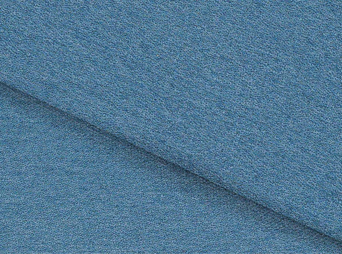 BOXBETT 180/200 cm  in Blau  - Chromfarben/Blau, Design, Kunststoff/Textil (180/200cm) - Boxxx