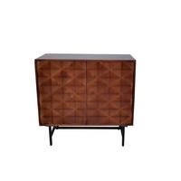 KOMMODE  in 85/80/40 cm  - Schwarz/Braun, KONVENTIONELL, Holz/Kunststoff (85/80/40cm) - Livetastic