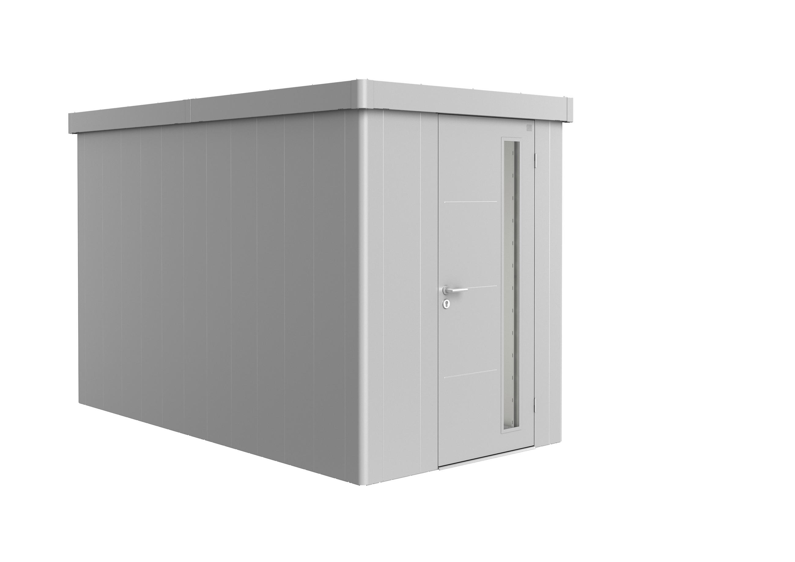 Biohort Gerätehaus Silber 180x222x348 cm