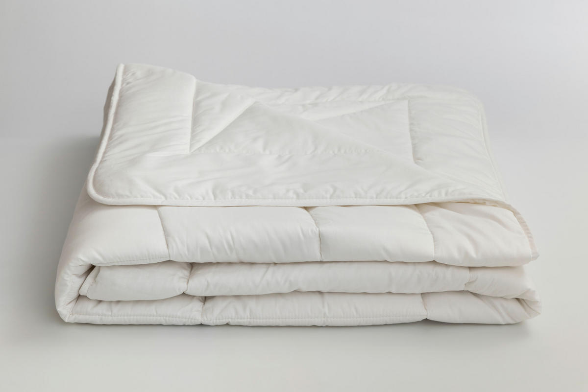 GANZJAHRESDECKE  Bambus Balance 140/200 cm  - Weiß, Basics, Naturmaterialien/Textil (140/200cm) - Rofima
