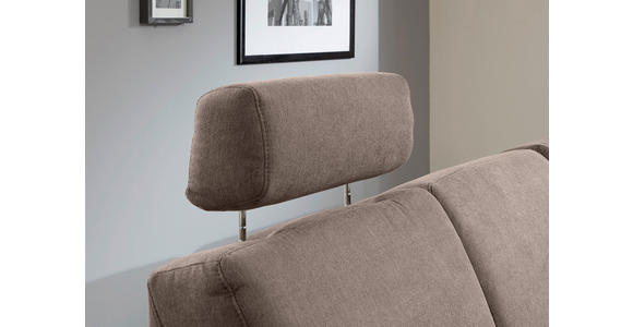 ECKSOFA  in Mikrofaser Braun  165/224 cm  - Schwarz/Braun, KONVENTIONELL, Kunststoff/Textil (165/224cm) - Xora