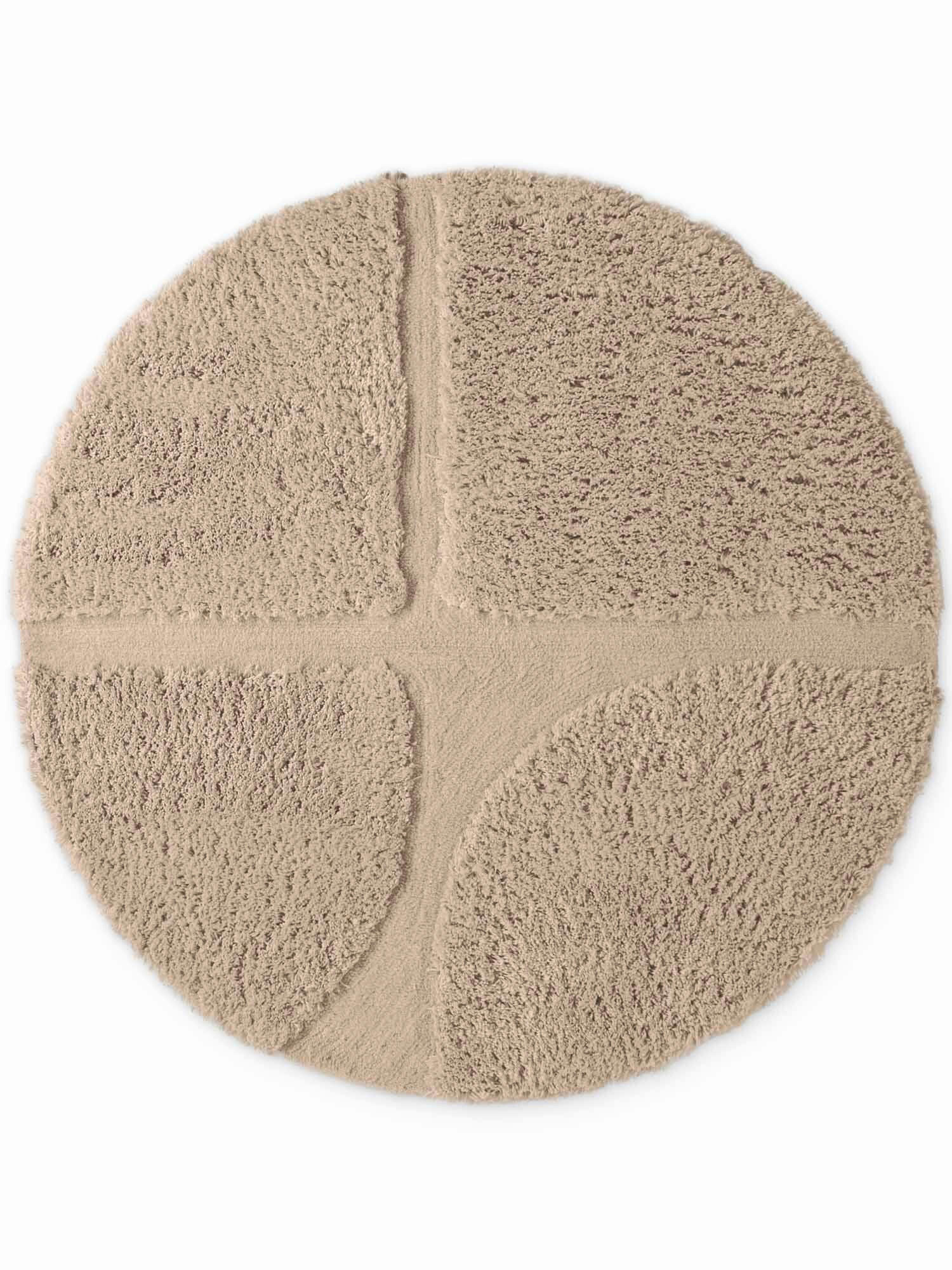 HOCHFLORTEPPICH 200 cm Lambeth Beige rund  - Beige, Basics, Textil (200cm) - Ted Baker
