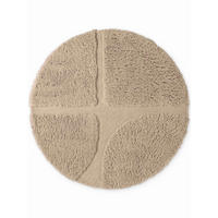 HOCHFLORTEPPICH 200 cm Lambeth Beige rund  - Beige, Basics, Textil (200cm) - Ted Baker