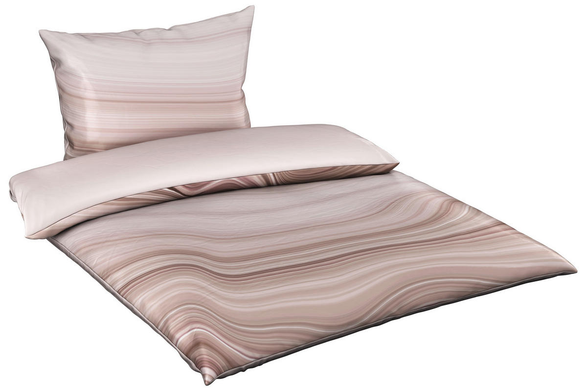 POSTELJINA SA DVA LICA HEATHER 140/200 cm saten boja sleza  - boja sleza, Osnovno, tekstil (140/200cm) - Esposa