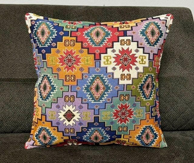 KANAPÉPÁRNA 45/45 cm  - többszínű, Basics, textil (45/45cm)
