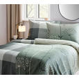 BETTWÄSCHE Mavie Satin 160/210 cm  - Grün, KONVENTIONELL, Textil (160/210cm) - Esposa