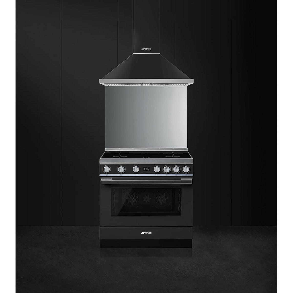 HERD CPF9IPAN  - Anthrazit, Basics, Glas/Metall (90/90/60cm) - SMEG