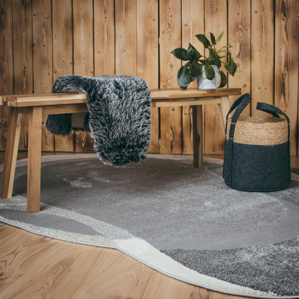 FLACHWEBETEPPICH 160/230 cm My Frisco Grau  - Grau, Basics, Textil (160/230cm) - Obsession