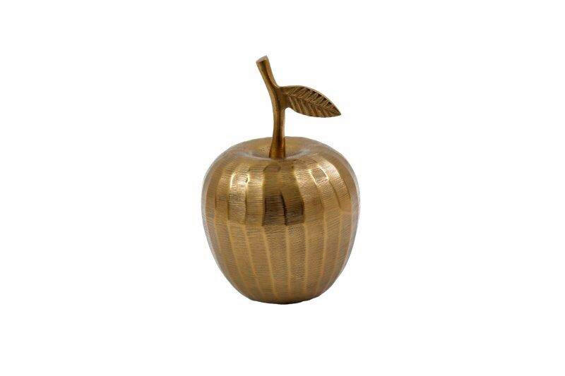 DEKOR ALMA - aranyszínű, Basics, fém (13/20/13cm)