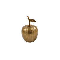 DEKOR ALMA - aranyszínű, Basics, fém (13/20/13cm)