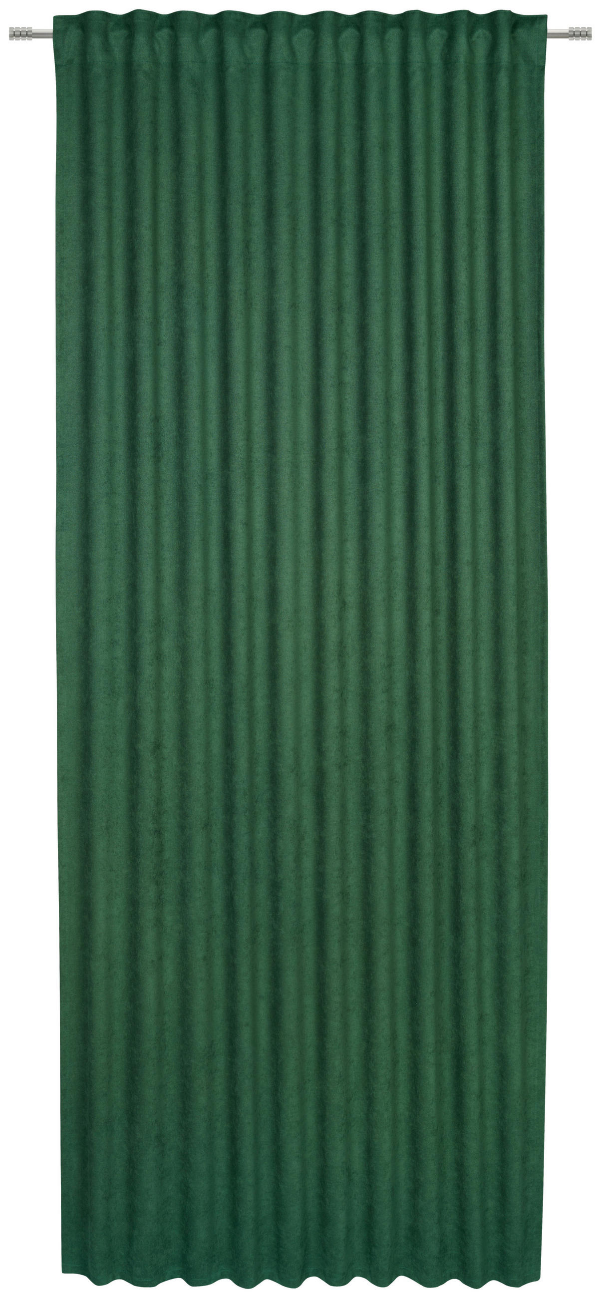 Draperie Confecționată opac  - verde închis, Konventionell, textil (140/245cm) - Esposa