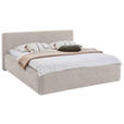 POLSTERBETT 240/200 cm,  in Creme,  - Creme, Design, Textil (240/200cm) - Xora
