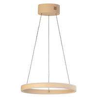 LED-HÄNGELEUCHTE Silivio 50/70-180 cm  - Sandfarben, Design, Metall (50/70-180cm)