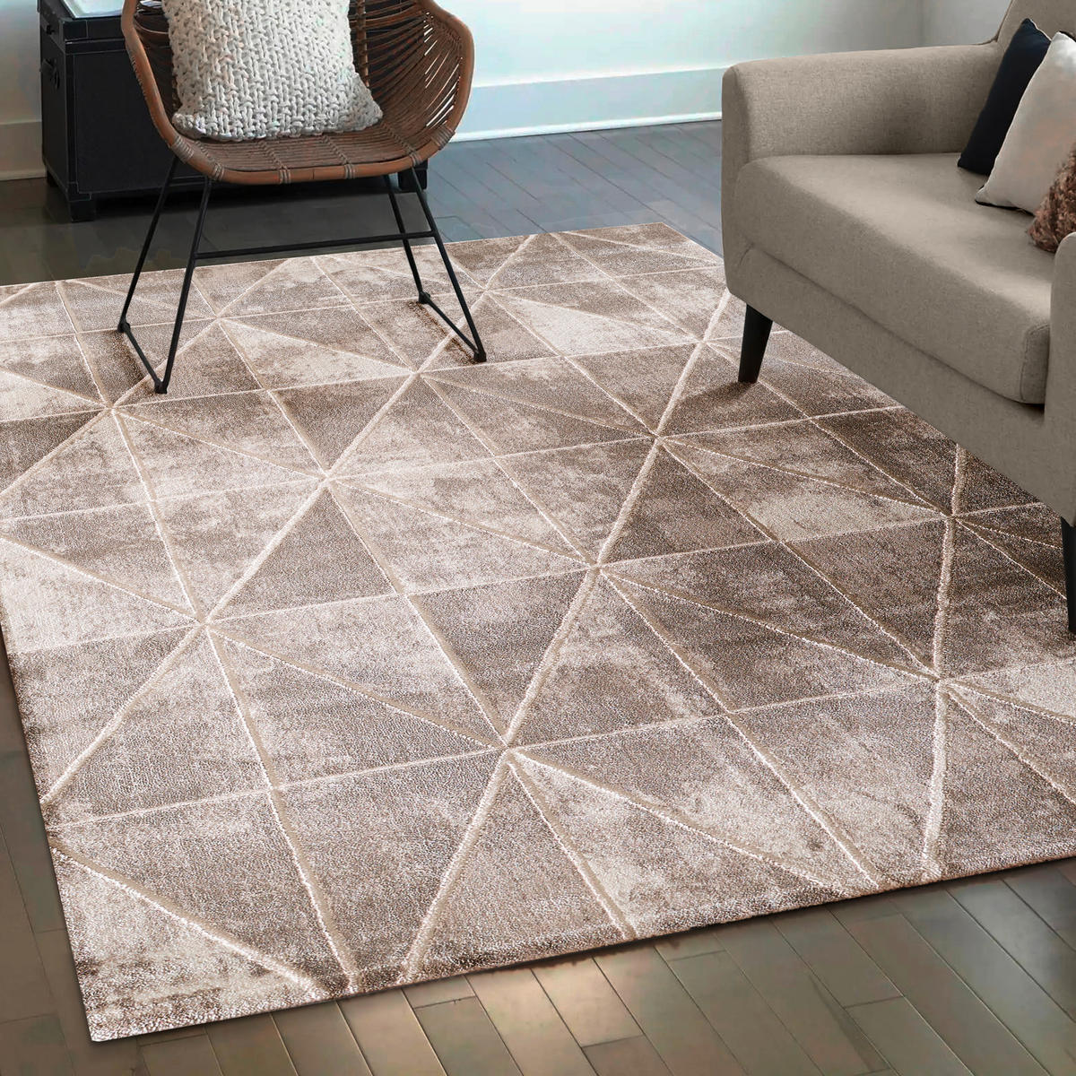 LÄUFER 80/300 cm Harmony Beige  - Beige, LIFESTYLE, Textil (80/300cm)