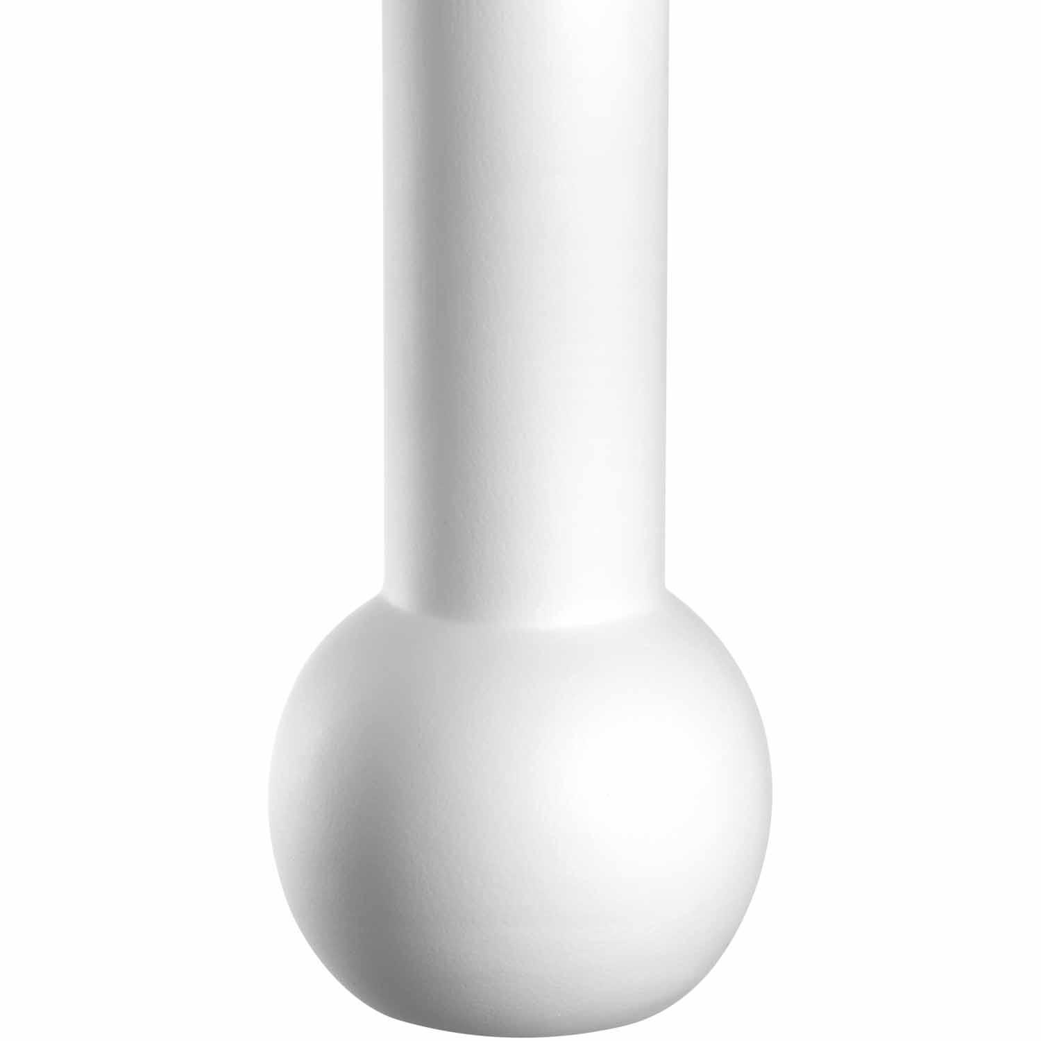 VASE 42 cm  - Weiß, LIFESTYLE, Keramik (18,5/42/18,5cm) - Leonardo