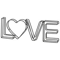 DEKOSCHRIFTZUG - Schwarz, Basics, Metall (30,7/2,3/10,5cm)