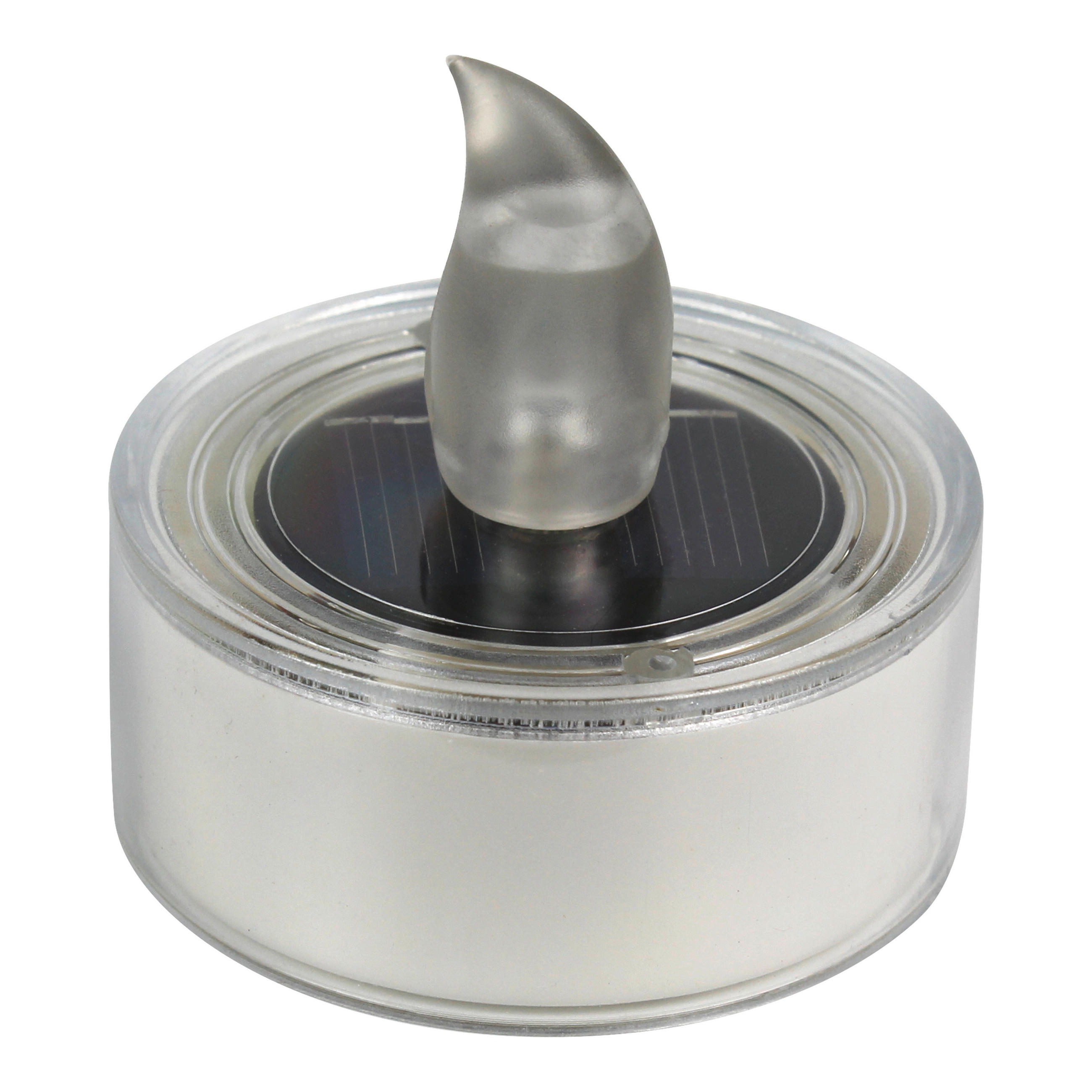 SOLÁRNÍ SVÍTIDLO, 5,2/5 cm - bílá, Basics, plast (5,2/5cm) - Ambia Garden