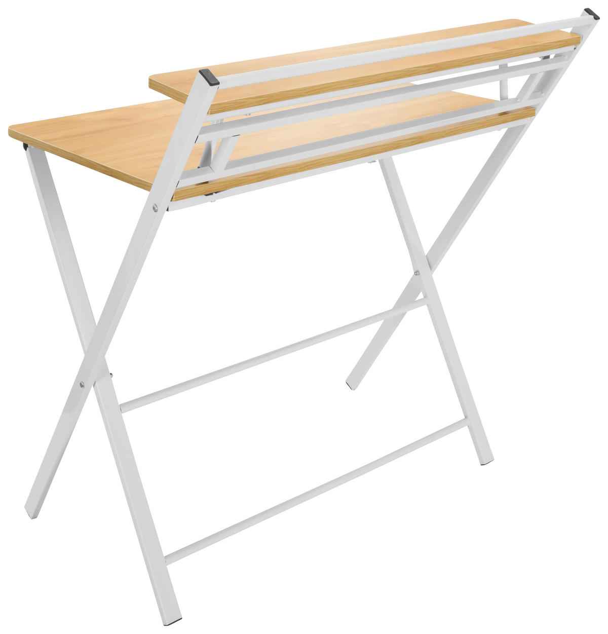 SCHREIBTISCH 84/60/92 cm  in Eichefarben  - Eichefarben, Basics, Holzwerkstoff/Metall (84/60/92cm) - MID.YOU