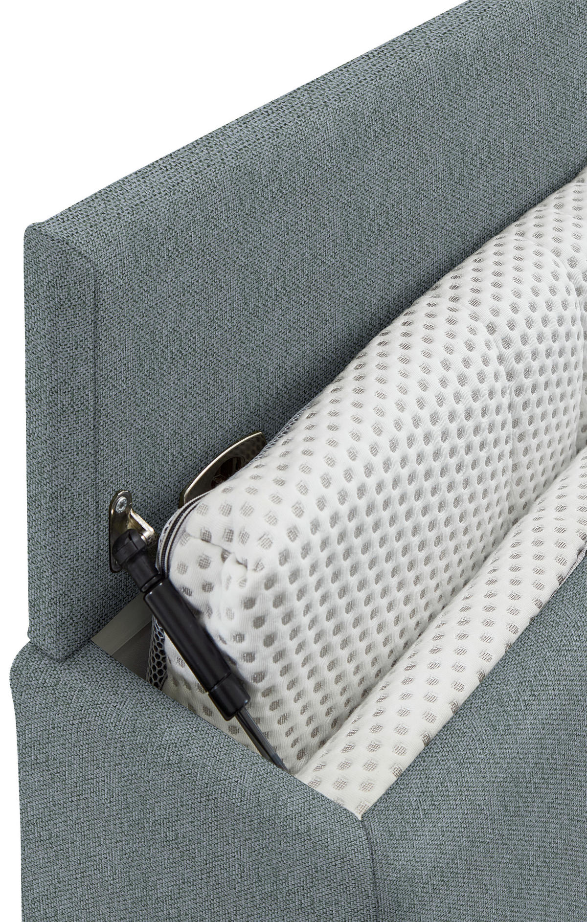 SCHLAFSOFA Flachgewebe Alufarben Stoffauswahl, Schlafen auf Sitzhöhe, Bettfunktion erhältlich, Armteil links, Armteil rechts, haustierfreundlicher Bezug  - Schwarz/Alufarben, Konventionell, Textil/Metall (232/77/116cm) - Dieter Knoll