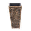 PFLANZTOPF - Dunkelbraun, Lifestyle, Naturmaterialien/Kunststoff (32/32/62cm) - Landscape