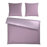 WENDEBETTWÄSCHE Satin 200/200 cm  - Mauve, Textil (200/200cm) - Bio:Vio