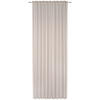 KONČANA ZAVESA  prosojno  135/245 cm   - peščene barve, Basics, tekstil (135/245cm) - Esposa