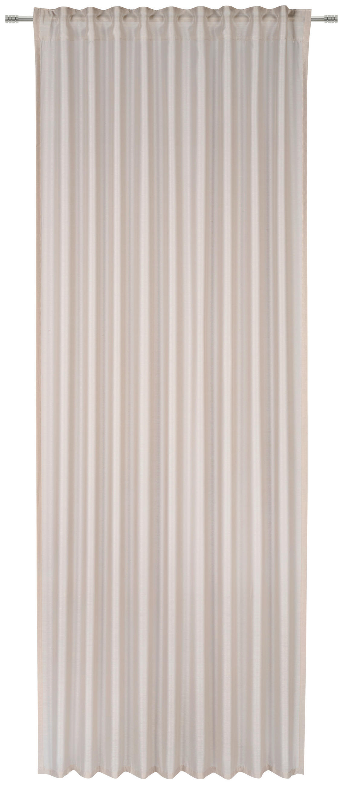 FERTIGVORHANG  transparent  135/245 cm   - Sandfarben, Basics, Textil (135/245cm) - Esposa