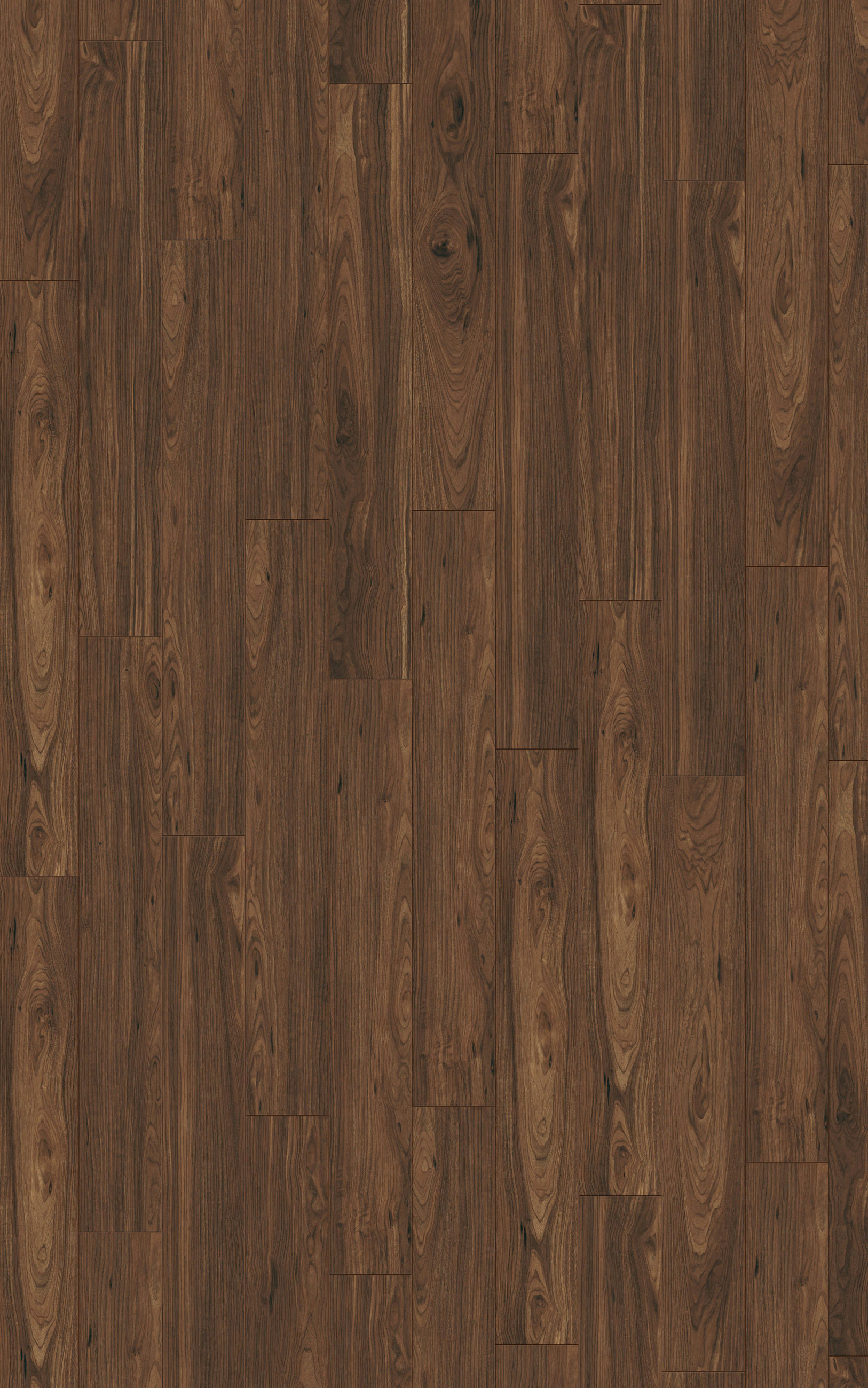 LAMINATBODEN Exquisit  - Nussbaumfarben, KONVENTIONELL, Holz (138.0/19.3/0.8cm)