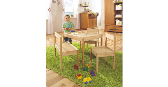 KINDERSITZGRUPPE - Naturfarben, KONVENTIONELL, Holz (12kg) - My Baby Lou