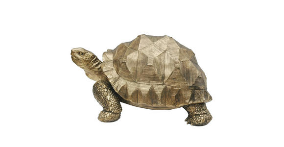 DEKOSCHILDKRÖTE - Goldfarben, LIFESTYLE, Kunststoff (58/41/32cm) - Ambia Home