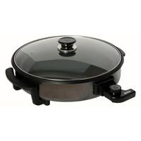 ELEKTRIČNA TAVA    42/42/15,5 cm       - Basics, staklo/metal (42/42/15,5cm)