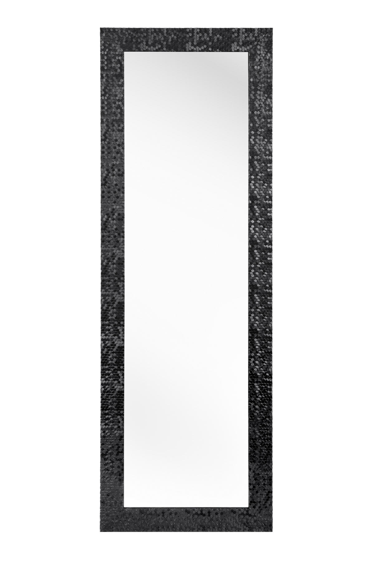 WANDSPIEGEL 50/150/2 cm    - Schwarz, LIFESTYLE, Glas/Kunststoff (50/150/2cm) - Carryhome