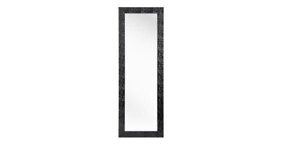 WANDSPIEGEL 50/150/2 cm    in rechteckig  - Schwarz, LIFESTYLE, Glas/Kunststoff (50/150/2cm) - Carryhome