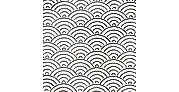 SPEISETELLER Tokyo  26,5 cm   - Schwarz/Weiß, Trend, Keramik (26,5cm) - Novel