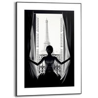 BILD  - Schwarz/Weiß, Trend, Holzwerkstoff (70/50/2cm) - Reinders!