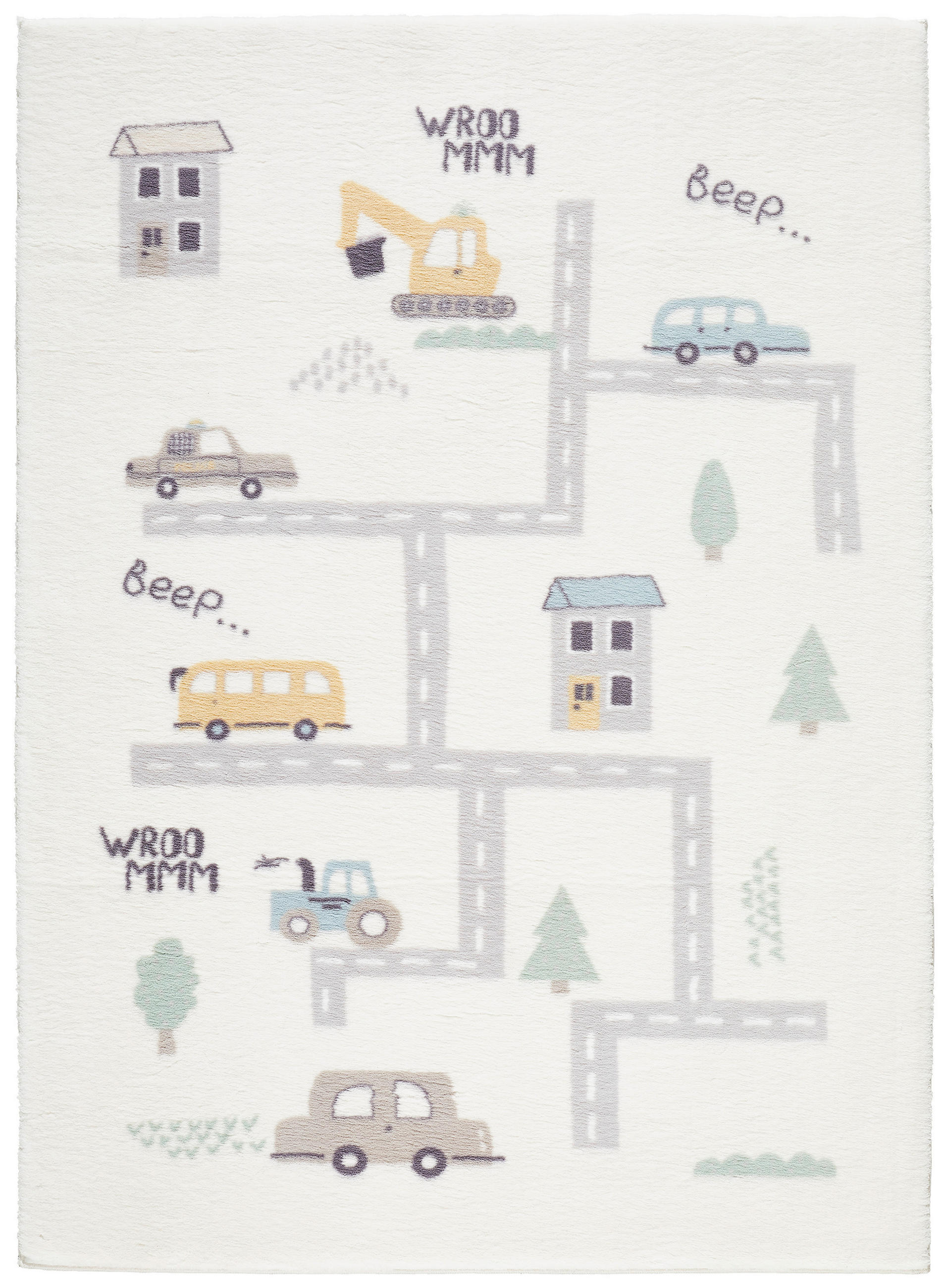 SPIELTEPPICH 80/150 cm Emil  - Multicolor, Trend, Textil (80/150cm) - Ben'n'jen