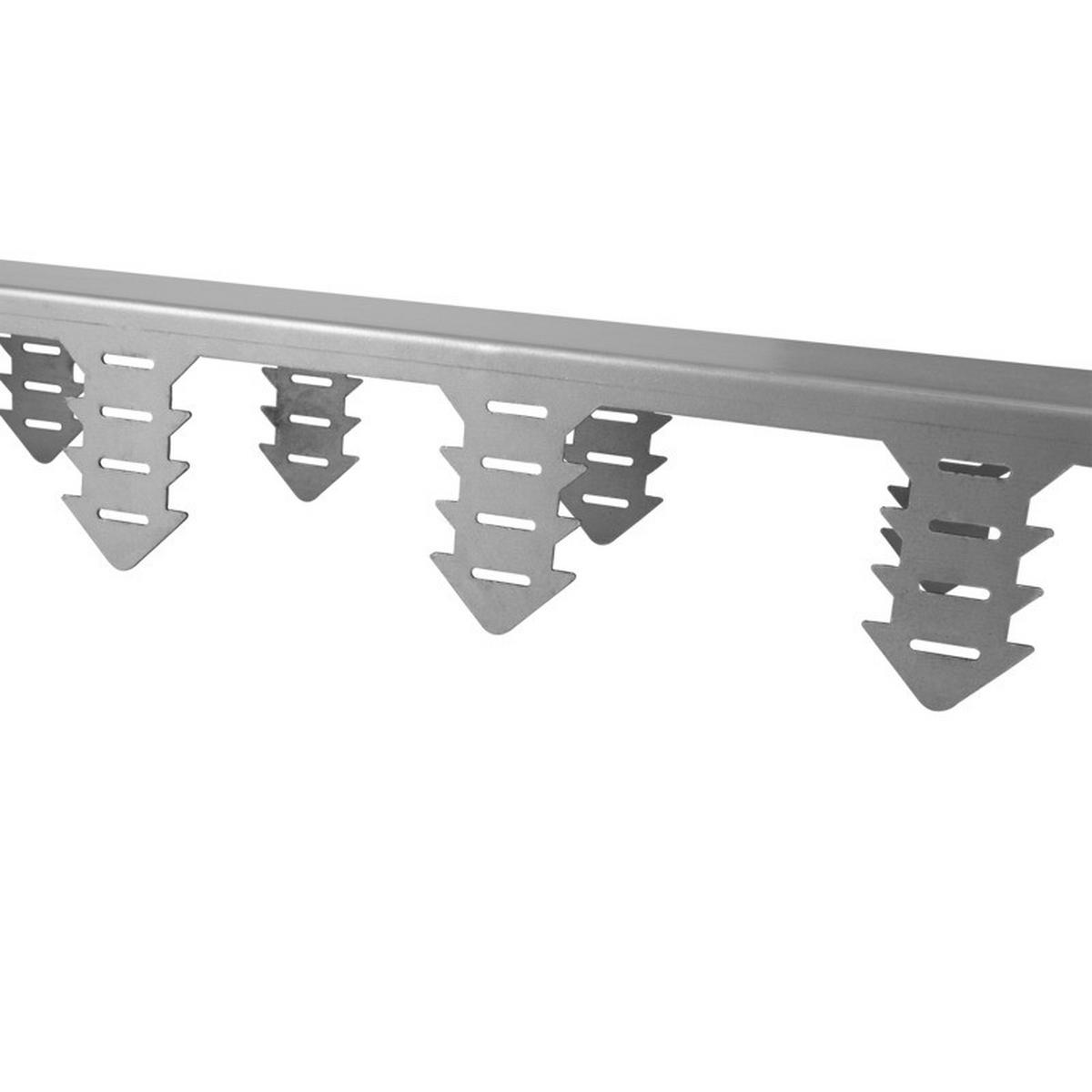 RASENKANTE - Silberfarben, Basics, Metall (11/7/80cm)