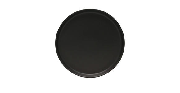 FRÜHSTÜCKSTELLER Salerno  20,5 cm   - Schwarz, Trend, Keramik (20,5cm) - Novel