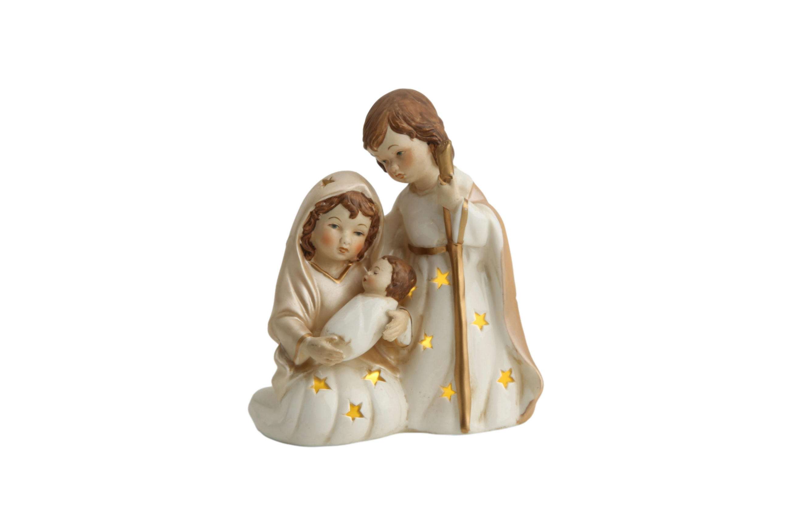 FIGURICA ZA JASLICE - krem barve, Trendi, keramika (14/16/7,5cm) - X-Mas