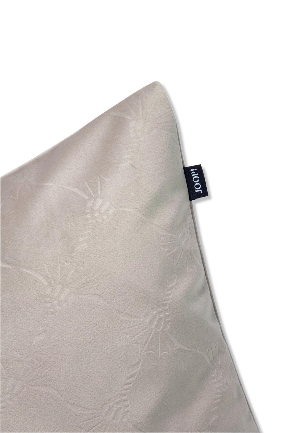 KISSENHÜLLE JOOP! Soft Cornflower 50/50 cm  - Grau, Basics, Textil (50/50cm) - Joop!