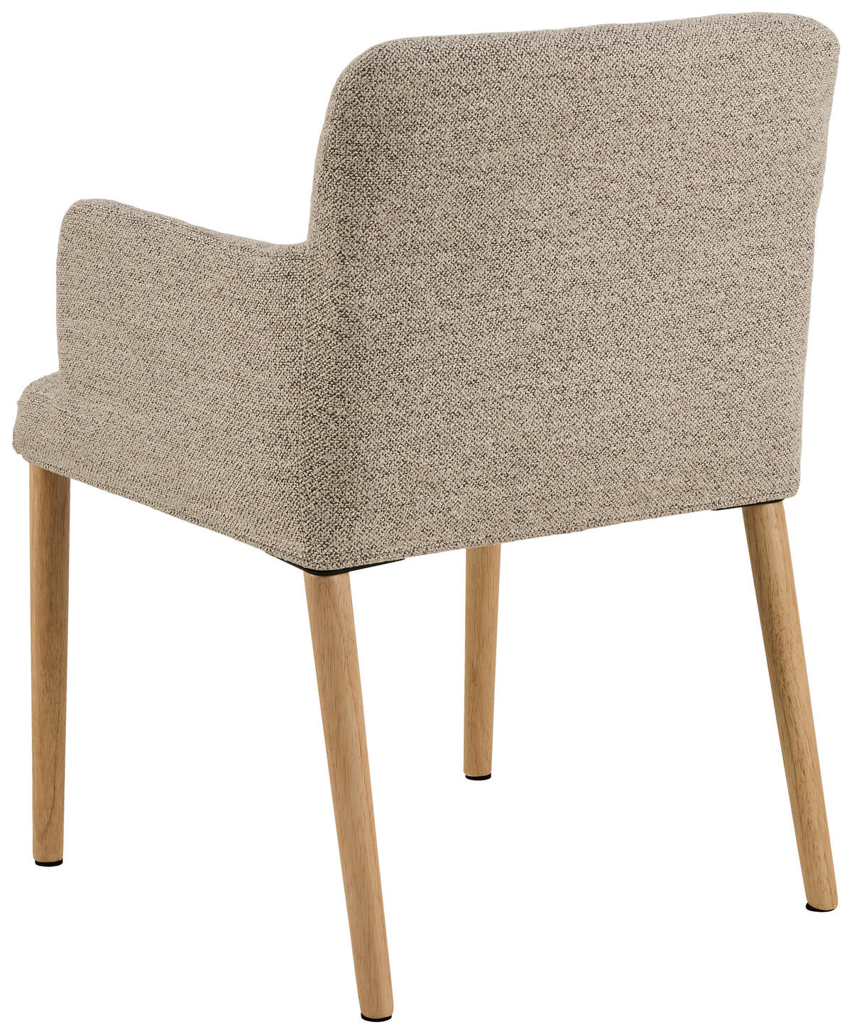 ŽIDLE S PODRUČKAMI, buklé, béžová - barvy dubu/béžová, Design, dřevo/textil (56/83/60cm) - MID.YOU