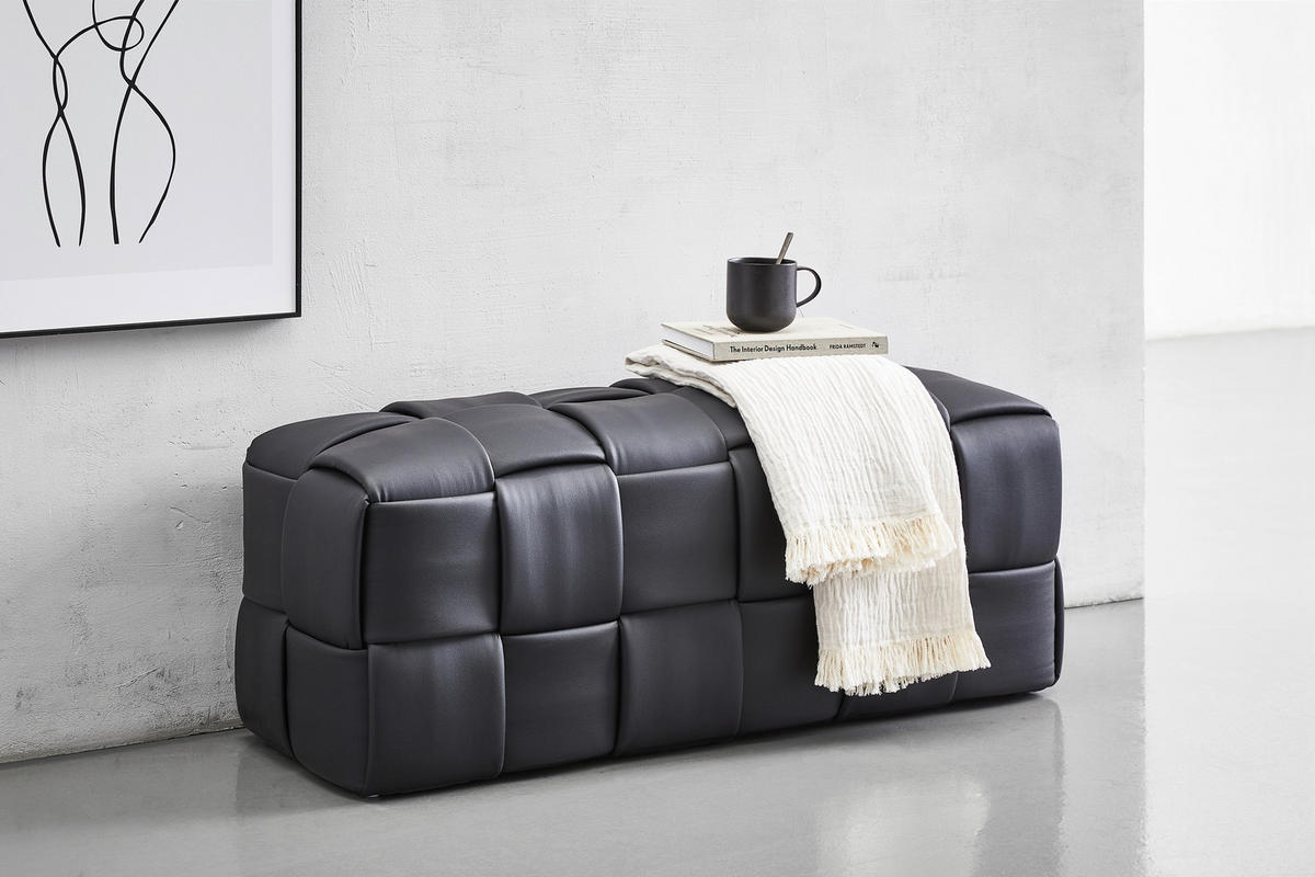 KLOP BREZ NASLONA, tekstil črna  - črna, Trend, tekstil (108/43/44cm) - Xora
