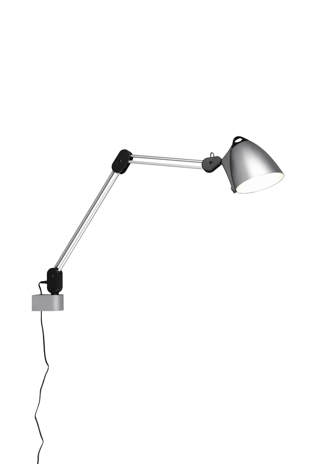 NAMIZNA LED-SVETILKA  Nadal 19,00/57,0/46,00 cm            - črna/barve titana, Basics, umetna masa (19,00/57,0/46,00cm)