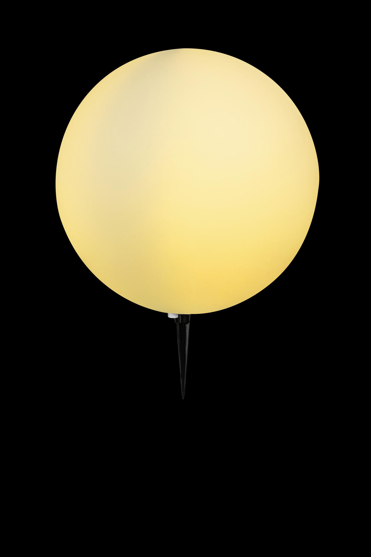ZUNANJA STOJEČA SVETILKA  Toula      40/56 cm       - črna/bela, Design, umetna masa (40/56cm) - Globo